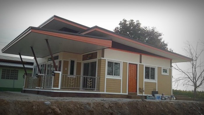 สร้างบ้านในงบก่อสร้าง 485000 บาท ใช้เวลา 45 วัน บ้านคุณภาพเกินราคา
