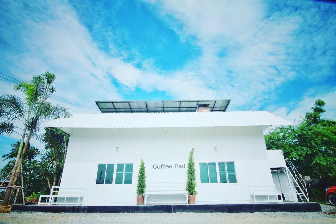 “เฟิร์น พัสกร” เปลี่ยนที่ว่างข้างครัวลุงรงค์ เป็น “Coffee Pad” ร้านกาแฟโมเดิร์นสีขาว