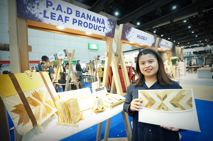 “ PAD Banana Leaf Product ” เปลี่ยนใบตองเป็นของชิ้นใหม่ ใช้และตกแต่งบ้านเก๋ เก๋