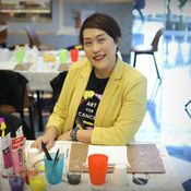 Spaces โคเวิร์กกิ้ง สเปชร่วมสร้างสุขเพื่อสังคมกับกิจกรรม Spaces x Art for Cancer workshop