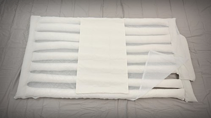 ตอบสนองทุกท่าทางในการนอนด้วย “Suiminyou Udon” ฟูกนอนในรูปแบบเส้นอุด้ง