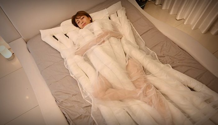 ตอบสนองทุกท่าทางในการนอนด้วย “Suiminyou Udon” ฟูกนอนในรูปแบบเส้นอุด้ง
