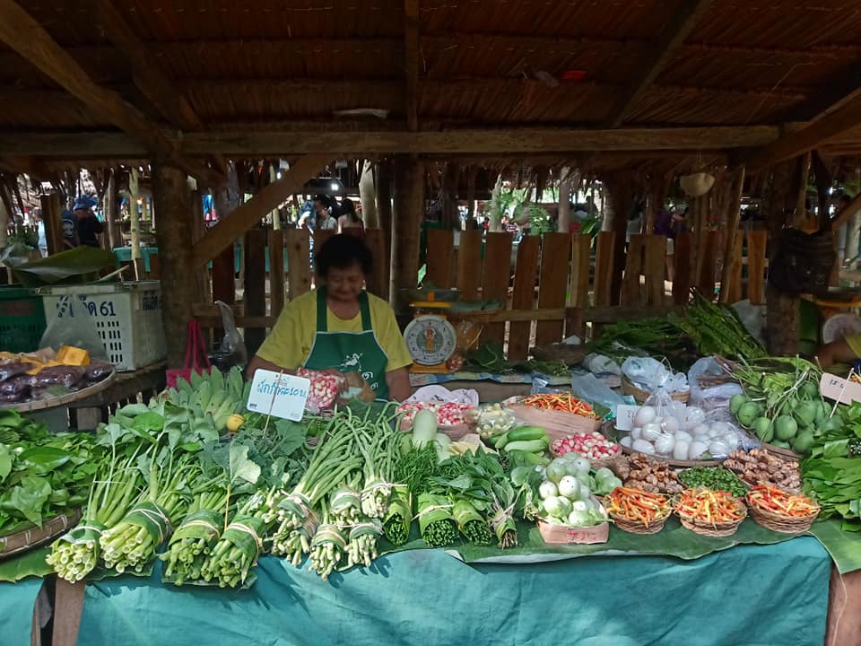 เจ๋งดี ภาชนะจากธรรมชาติ ที่ตลาดใต้โหนด ไอเดียรักษ์โลกคนพัทลุง
