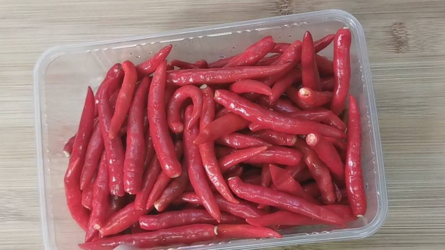 แชร์เคล็ดลับ “วิธีเก็บพริกไว้ทานได้ทั้งปี” ไม่เน่า ไม่เสีย และคงรสชาติเดิม