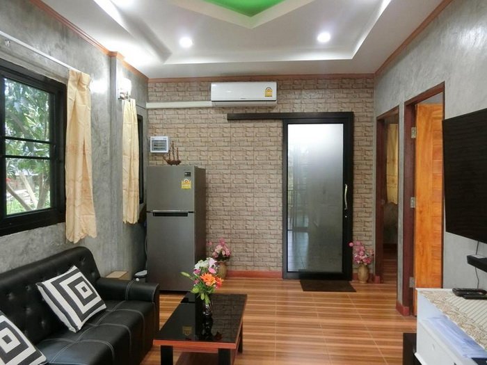 บ้านโมเดิร์นลอฟท์เพิงหมาแหงน ขนาดกะทัดรัด พร้อมระเบียงหน้าบ้าน เหมาะกับครอบครัวขนาดเล็ก