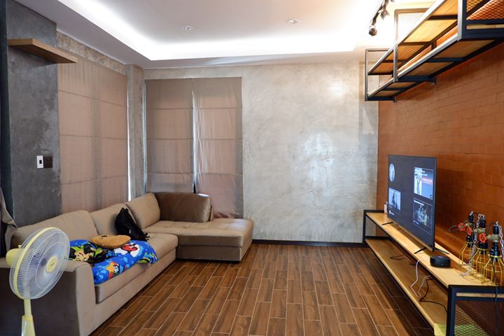 บ้านชั้นเดียวสไตล์โมเดิร์นลอฟท์ 3 ห้องนอน 3 ห้องน้ำ ตกแต่งภายในแบบเรียบง่ายพื้นที่ใช้สอย 163 ตรม