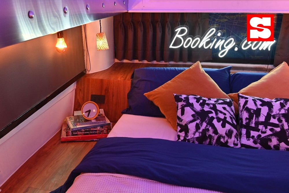 หนึ่งเดียวในโลก เปลี่ยนรถเมล์ไทยเป็น "Bangkok Booking Bus" รถบัสพักได้