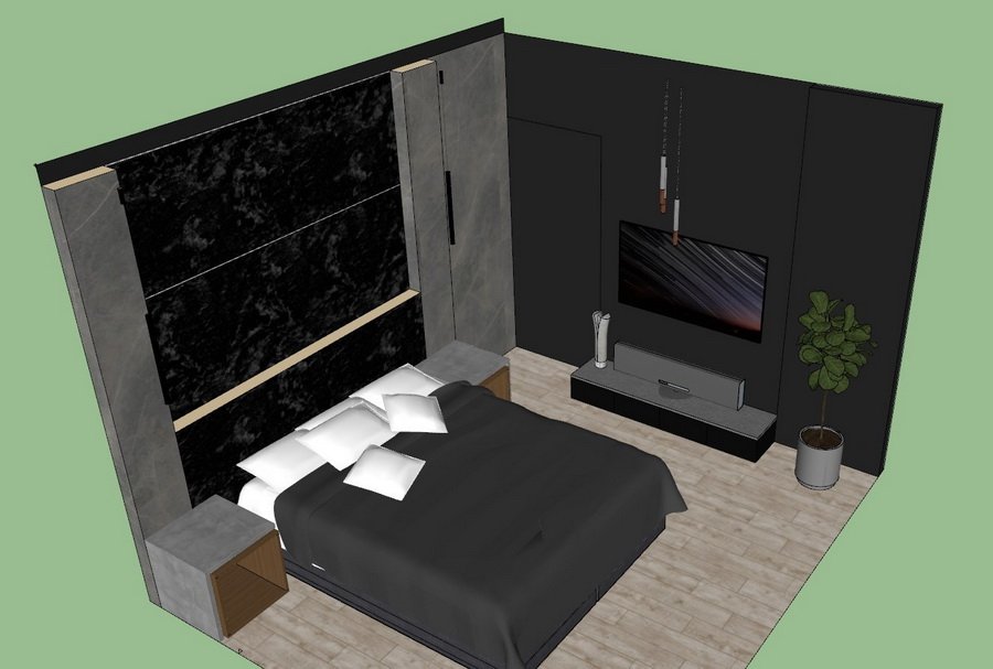 พาชม “รีโนเวทห้องนอนด้วยงบสามหมื่นกว่าบาท” จากห้องเรียบๆ เป็นห้องหรูหรามีสไตล์