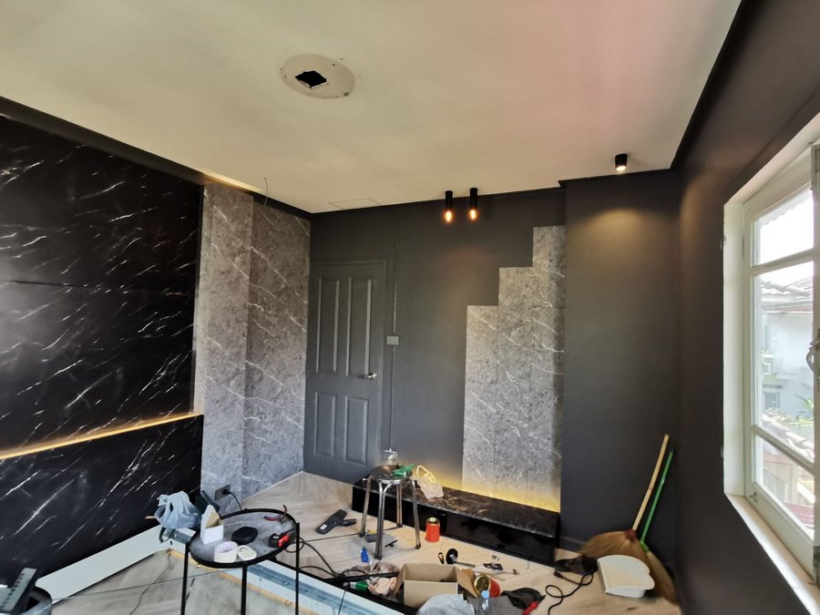 พาชม “รีโนเวทห้องนอนด้วยงบสามหมื่นกว่าบาท” จากห้องเรียบๆ เป็นห้องหรูหรามีสไตล์