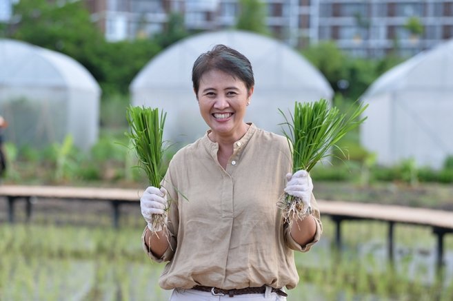 แสนสิริชวนลูกบ้านเปลี่ยนที่ว่างรอบบ้านและในคอนโดฯ เป็นสวนผักทานได้