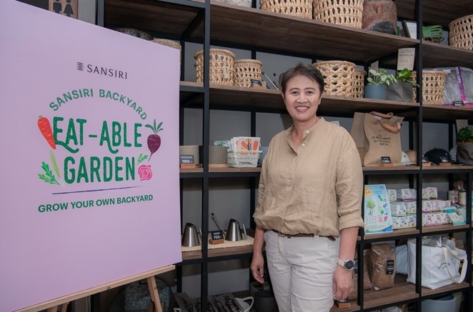 แสนสิริชวนลูกบ้านเปลี่ยนที่ว่างรอบบ้านและในคอนโดฯ เป็นสวนผักทานได้