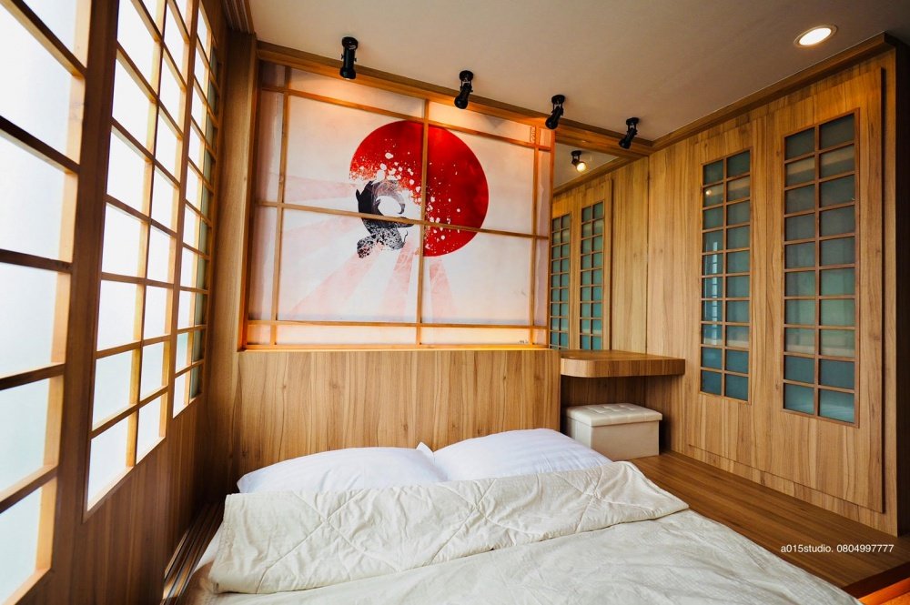 เปลี่ยนคอนโดส่วนตัวเป็นที่พักแบบเรียวกัง ผสานกลิ่นอายญี่ปุ่นดั้งเดิม