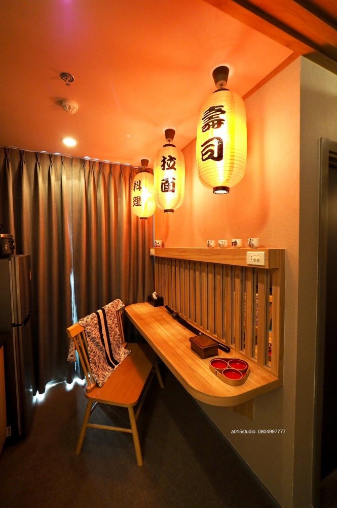 เปลี่ยนคอนโดส่วนตัวเป็นที่พักแบบเรียวกัง ผสานกลิ่นอายญี่ปุ่นดั้งเดิม