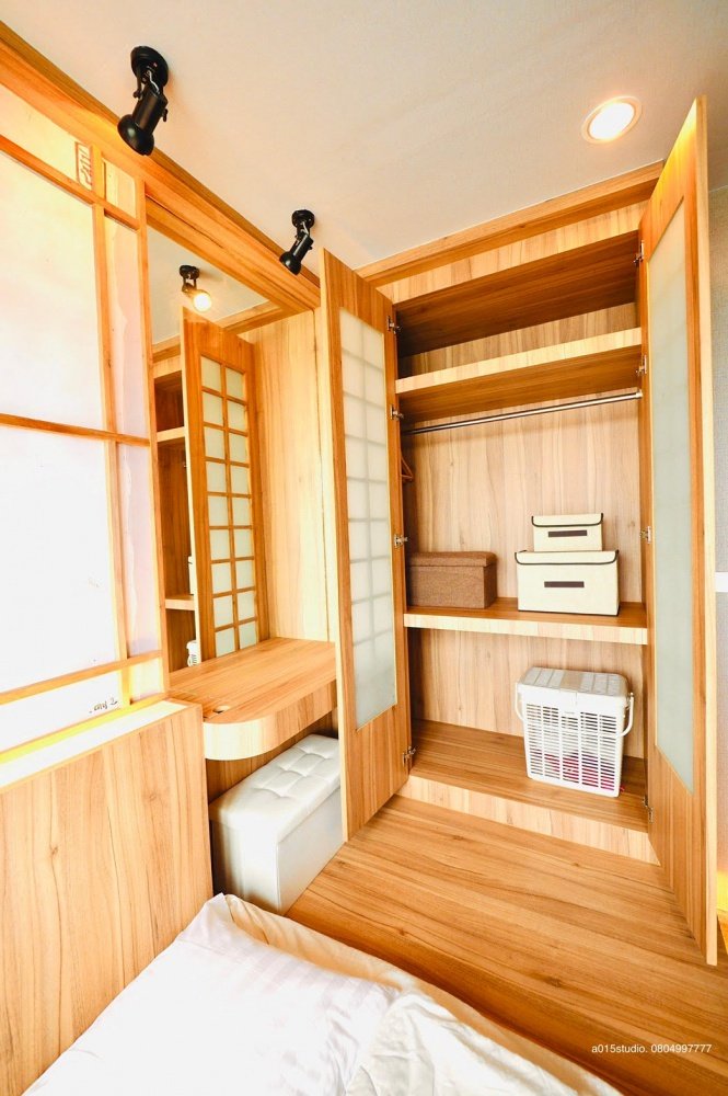 เปลี่ยนคอนโดส่วนตัวเป็นที่พักแบบเรียวกัง ผสานกลิ่นอายญี่ปุ่นดั้งเดิม