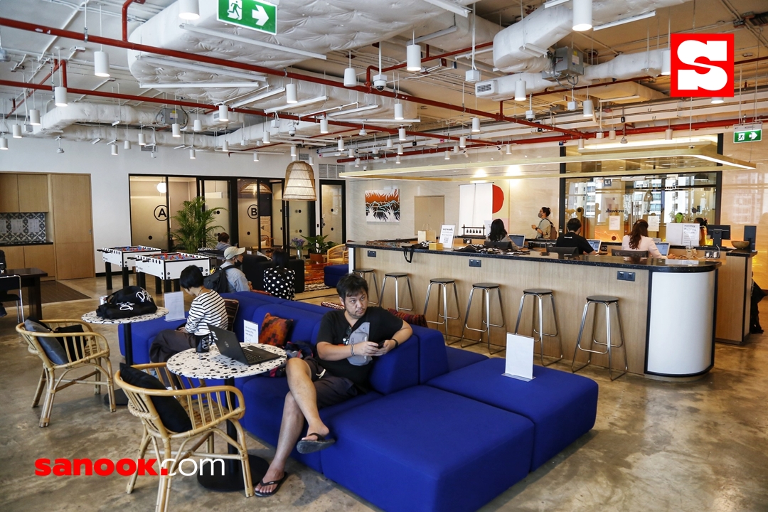 “WeWork” สปริง ทาวเวอร์ พื้นที่ทำงานเวิร์กๆ ให้ความรู้สึกอบอุ่นเป็นกันเองเหมือนอยู่บ้าน