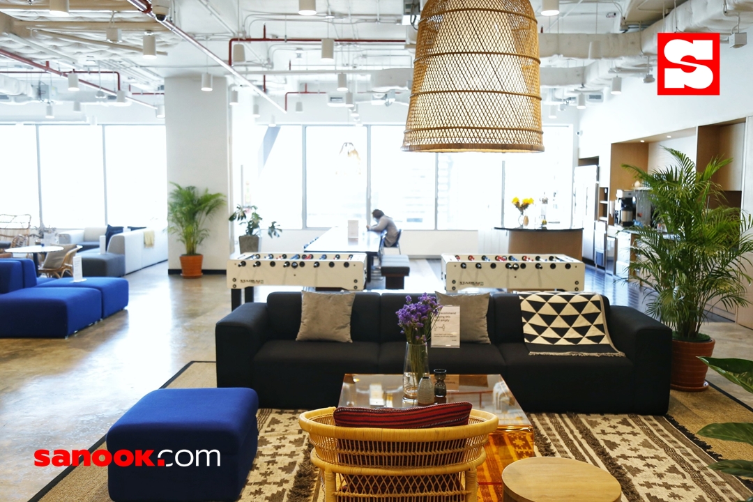 “WeWork” สปริง ทาวเวอร์ พื้นที่ทำงานเวิร์กๆ ให้ความรู้สึกอบอุ่นเป็นกันเองเหมือนอยู่บ้าน