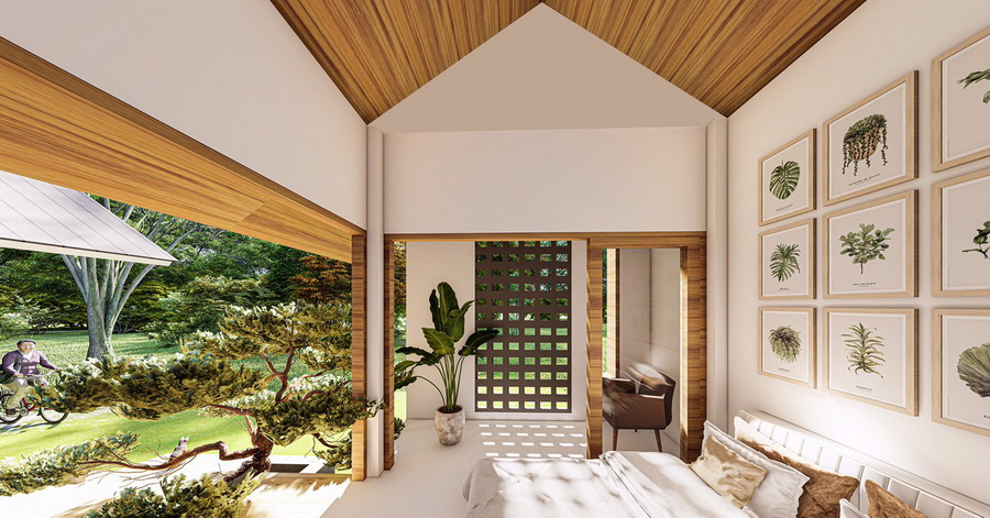 แบบบ้านสไตล์ญี่ปุ่น ดีไซน์รูปตัวยู U-Shape House พร้อมจัดสวนญี่ปุ่นไว้กลางบ้าน