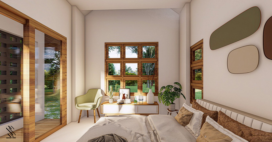 แบบบ้านสไตล์ญี่ปุ่น ดีไซน์รูปตัวยู U-Shape House พร้อมจัดสวนญี่ปุ่นไว้กลางบ้าน