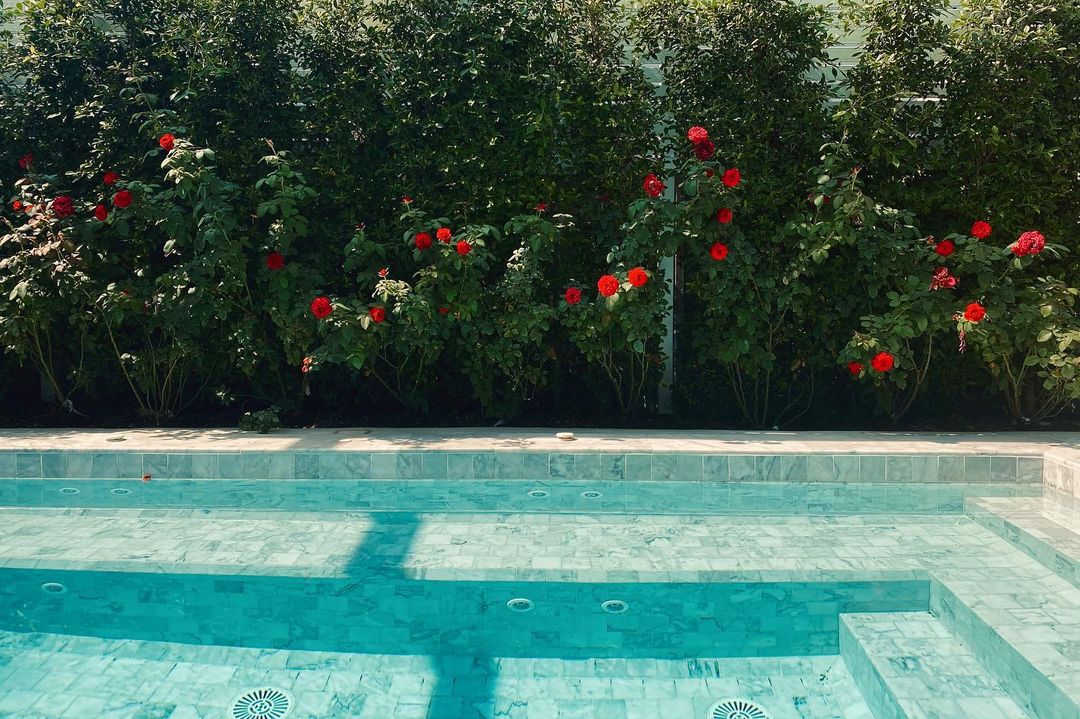 เปิด "บ้านวีเจจ๋า ณัฐฐาวีรนุช" ออกแบบเอง ตกแต่งเท่ๆ มีสระว่ายน้ำ สวนกุหลาบรอบสระ