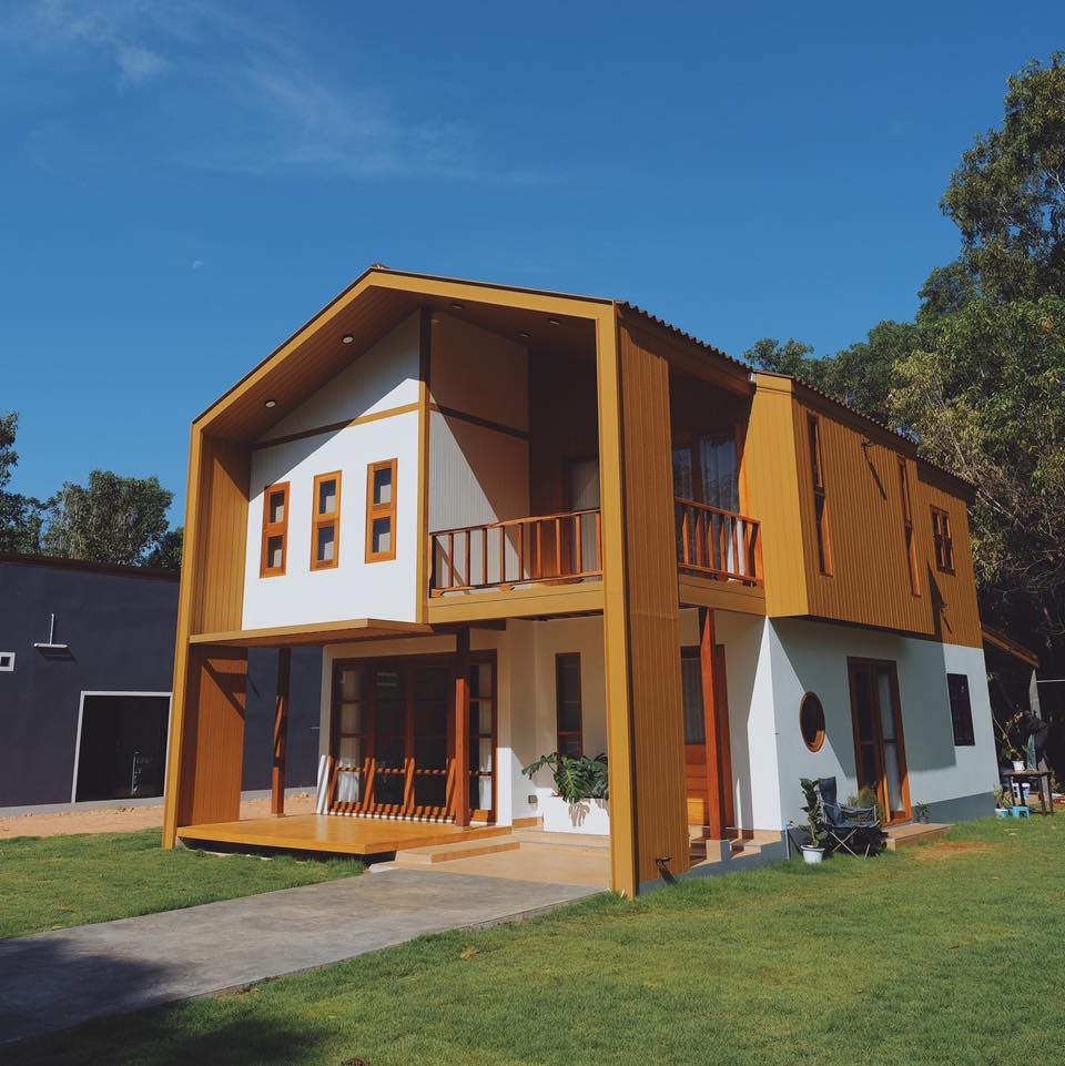 บ้านสไตล์นอร์ดิกหลังเดียวในจกระบี่ บ้านที่เจ้าของใช้ทั้งพักอาศัย และทำสตูดิโอส่วนตัว