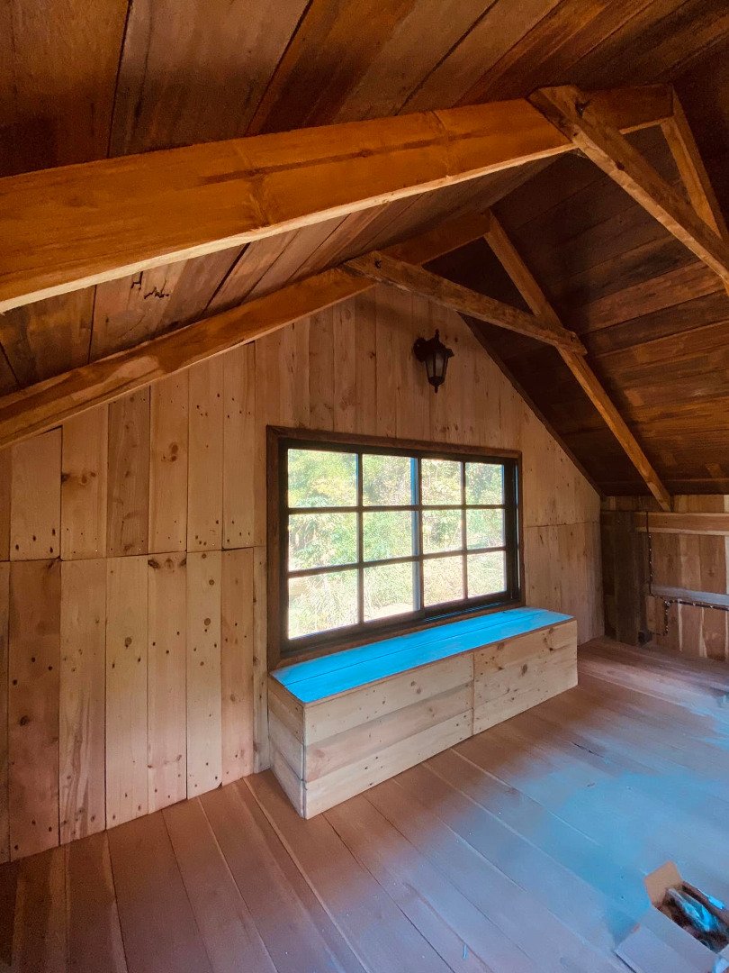 หนุ่มโชว์ผลงานสร้างบ้านไม้เอง ทำร่วมกับทีมช่างท้องถิ่นทำ 2 เดือน ใช้งบไป 4 แสน