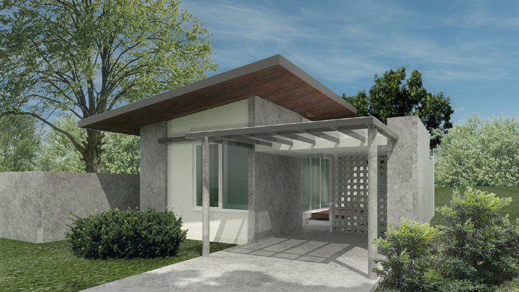 แบบบ้านแจกฟรี จาก ธอส แบบบ้านรักษ์โลกราคาไม่เกิน 2 ล้าน