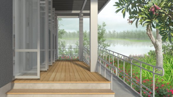 แบบบ้านแจกฟรี จาก ธอส แบบบ้านรักษ์โลกราคาไม่เกิน 2 ล้าน