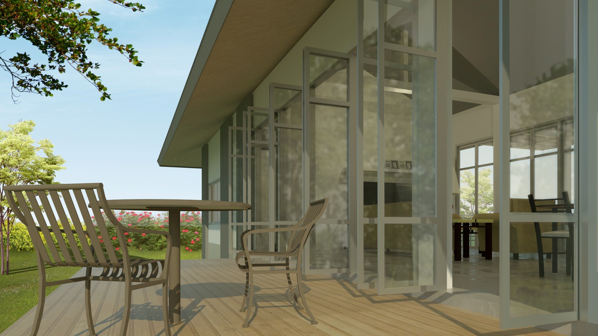 แบบบ้านแจกฟรี จาก ธอส แบบบ้านรักษ์โลกราคาไม่เกิน 2 ล้าน