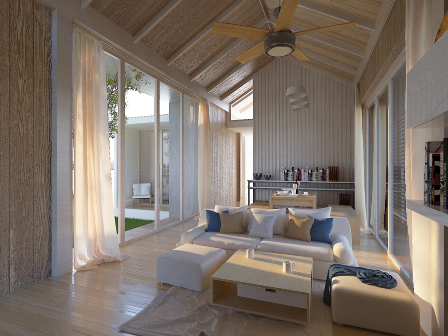 แบบบ้านแจกฟรี จาก ธอส แบบบ้านรักษ์โลกราคาไม่เกิน 2 ล้าน