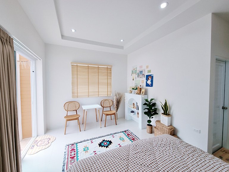 บ้านทรงจั่วสไตล์นอร์ดิกซ่อนความอบอุ่นแบบมินิมอลเบาๆ