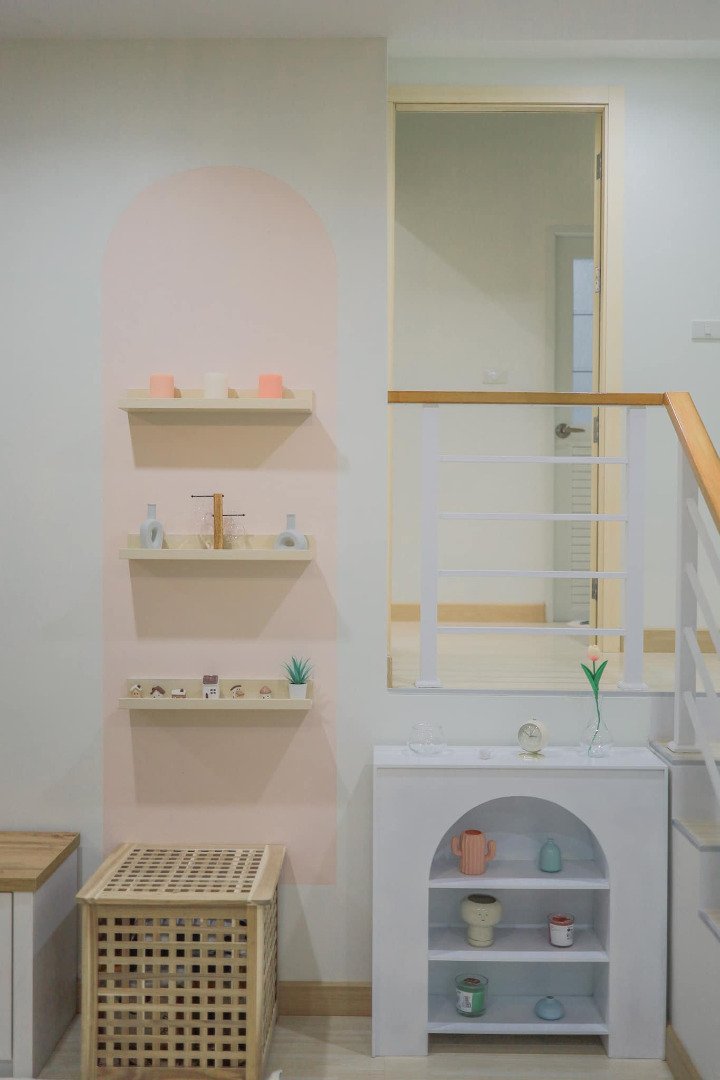 แบบบ้านชั้นครึ่ง 3 ห้องนอน 2 ห้องน้ำ งบสร้าง 18 ล้าน ตกแต่งละมุนมาก