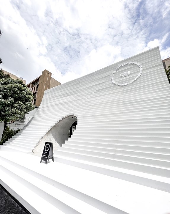 CPSCOFFEE คาเฟ่ที่นำจุดวงกลมมาเล่าในภาษาการออกแบบได้อย่างกลมกล่อม