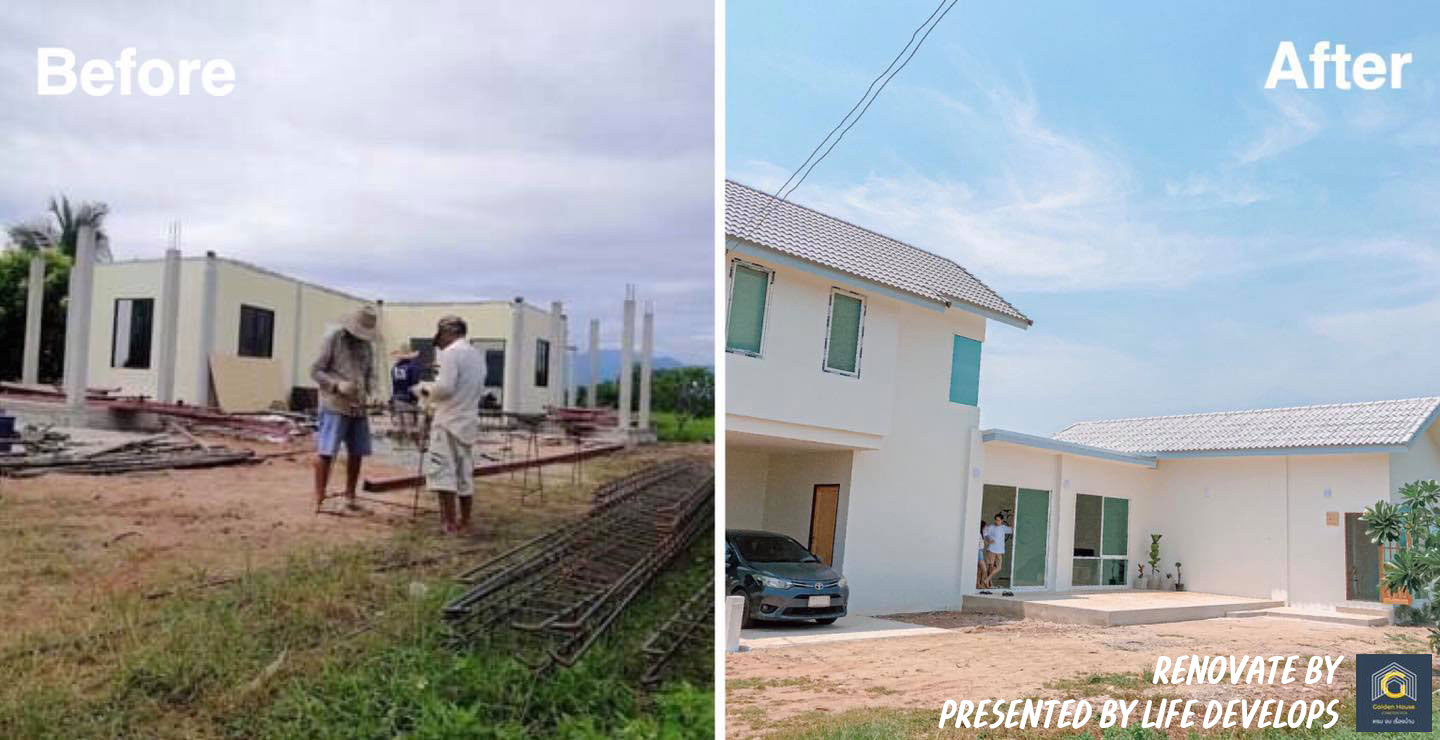 พาชม ผลงานการรีโนเวท “บ้านกลางทุ่งนา” พร้อมบรรยากาศตกแต่งภายในแบบมินิมอล