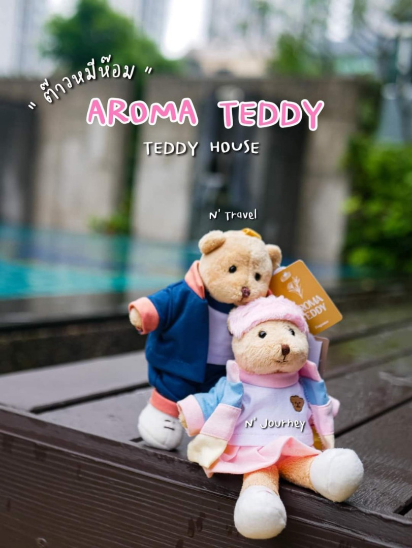 “Teddy House” เอาใจเหล่าคนรักตุ๊กตาหมี เปิดตัว “Aroma Teddy” หมีหอมปรับบรรยากาศสุดน่ารัก