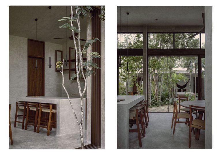 บ้านปูนผสมไม้ ไร้มลพิษ ดีไซน์อ่อนน้อมต่อธรรมชาติ