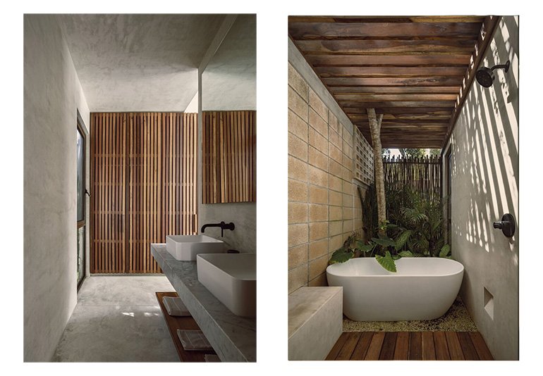 บ้านปูนผสมไม้ ไร้มลพิษ ดีไซน์อ่อนน้อมต่อธรรมชาติ