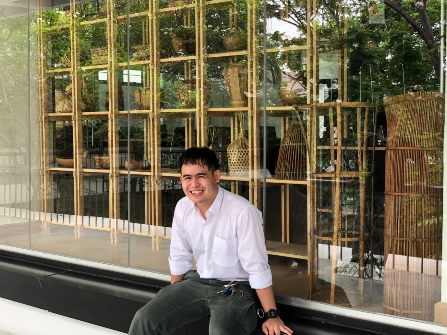 สุดต๊าช จุดพักสายตรวจจากขยะพลาสติก แลนด์มาร์คเมืองพัทยา ฝีมือเด็กสถาปัตย์ ลาดกระบัง