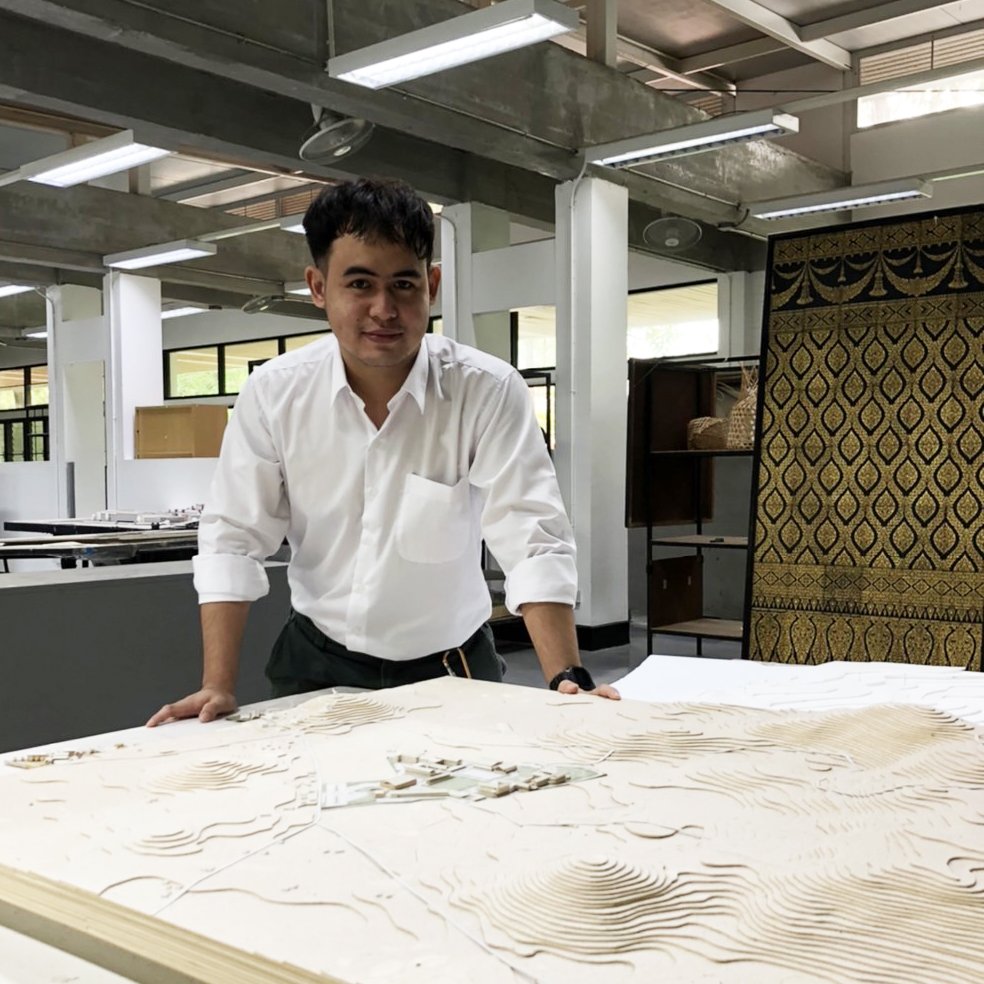 สุดต๊าช จุดพักสายตรวจจากขยะพลาสติก แลนด์มาร์คเมืองพัทยา ฝีมือเด็กสถาปัตย์ ลาดกระบัง