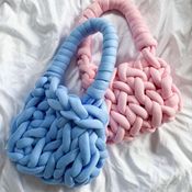 Chunky Knit Bag