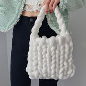Chunky Knit Bag