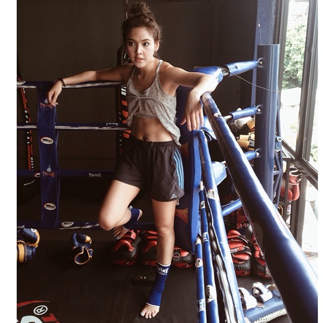 ดาราออกกำลัง