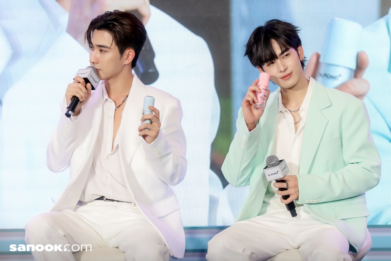 “เพิร์ธ-แซนต้า” นั่งแท่นพรีเซนเตอร์ Dr.PONG ดันยอดปัง เสิร์ฟสกินแคร์ยุคใหม่