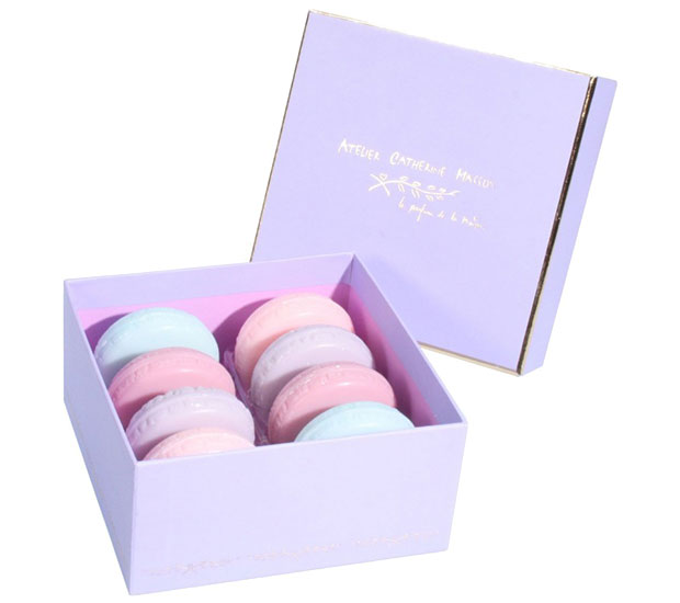 Mauve Macaroon Soaps